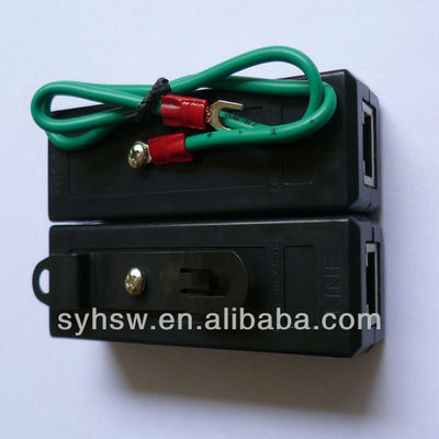 52g SY3160 Rj45 Cat6 Ethernet/POE Προστατευτής υπερεκτάσεων με τάση γραμμής 60V
